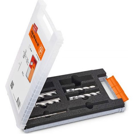 Fein – Set d’accessoires fraises à carotter HSS Nova 25 W – 12 à 22 mm – Pour perceuse à métaux – 1 pièce (1/10)