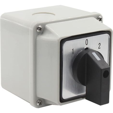 LW26-20/2 Interruttore di trasferimento universale con scatola di montaggio - 380 V, 20 A - Selettore a camme rotativo universale (1/4)