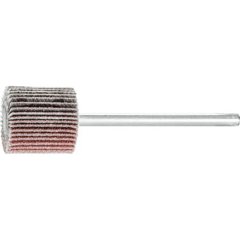 PFERD TOOLS Korund Fächerschleifer F Ø 15x15 mm Schaft-Ø 3 mm A120 für Feinschliff und Finish 10 Stk