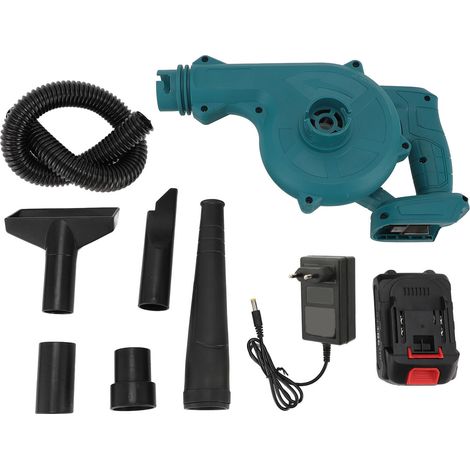 Souffleur Aspirateur Sans Fil 3 Vitesses, Batterie Lithium 1500mAh Intégrée, Léger et Puissant pour Nettoyage Extérieur (1/5)