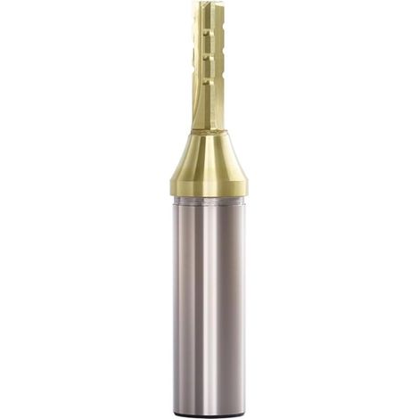 Fraise droite 3 lames CNC pour fraisage outil de coupe trois