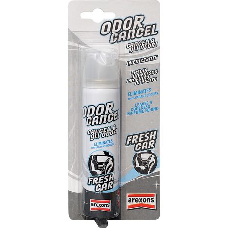 IGIENIZZANTE SPRAY PER AUTO 'ODOR CANCEL' fragranza Fresh car - AREXONS