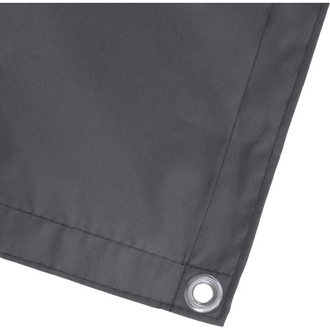 Brise Vue pour Balcon Jardin Terrasse, Écran de balcon, Anthracite 75x300 cm Tissu Oxford OIB2401E (1/4)