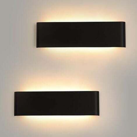16W LED Indoor Wall Light, Warm White 3000K, Wall Light for Porch, Hallway, Bedroom, Living Room
