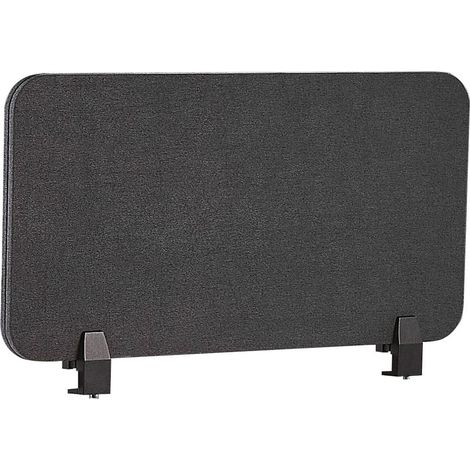 Pannello Divisorio Fonoassorbente in PET 80 x 40 cm Grigio Scuro Wally