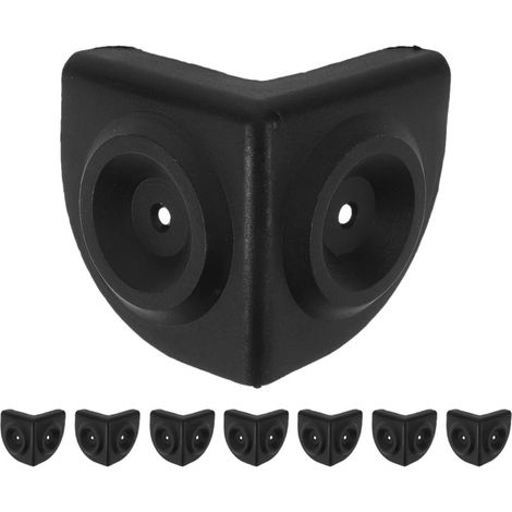 Protections D’Angles en Plastique pour Haut-Parleur, Garde D’Angle Anti-Collision Triangulaire, Lot de 8 Pièces, Protection Certifiée, Adaptée aux Équipements Audio de Scène, (1/5)