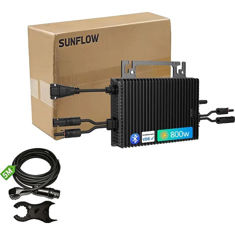 Micro-onduleur Solaire, Haute Efficacité, Surveillance Intelligente, 800W, 230V-d (1/2)