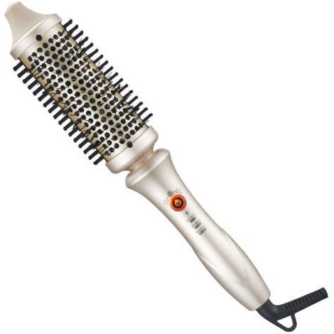 STYLUX Thermal Brush, Brosse Thermique pour Brushing de 31mm, One-Step Céramique Peigne à Friser Chauffante, 3 Températures, Brosse Bouclante Electrique Pour le Lissage et le Volume