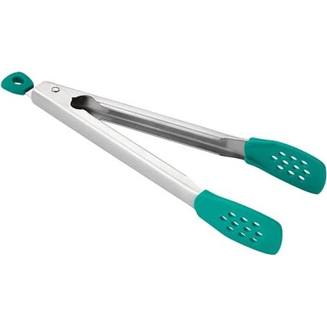 Pince de cuisine en silicone de 30 cm (12 pouces) - Accessoires et ustensiles de cuisine - Outils pour barbecue - Pince à viande - Grille à salade (1/5)