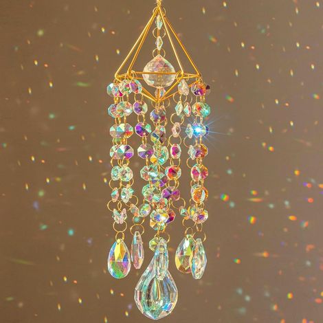 Attrape-soleil en cristal, rêves en cristal, attrape-rêves pour la maison, le jardin, le bureau (1/5)