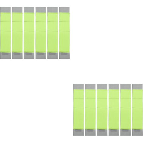 12 pezzi Striscia di fissaggio in nylon verde per estintore, per bagagliaio auto (1/2)