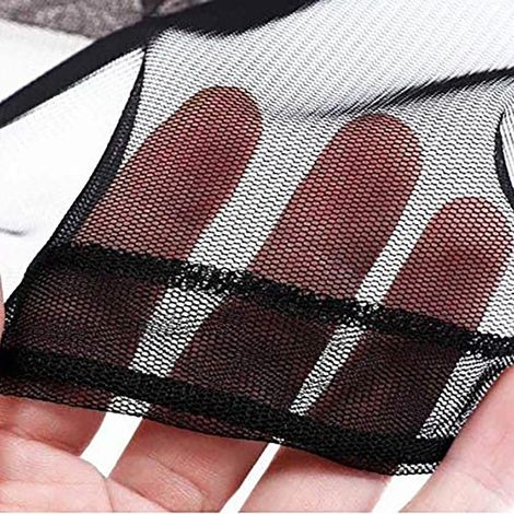 Housse de cage à oiseaux extensible en nylon, filet de protection pour cage à perroquets, accessoires pour cage à oiseaux (1/4)