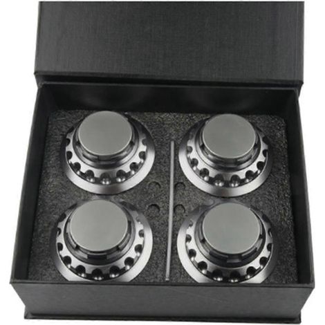 Enjoliveurs de roue 75 mm - Gris ACE (1/5)