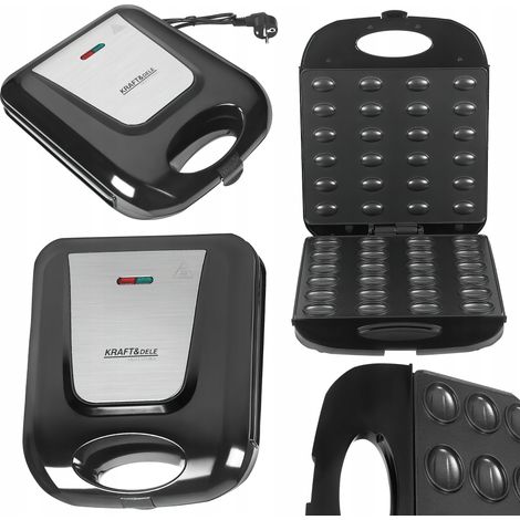 Macchina per biscotti alle arachidi Kraft&Dele, 1400W, 24 porzioni (1/5)