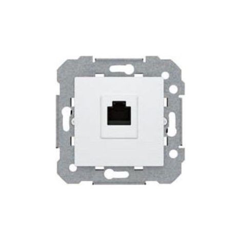 Toma de teléfono RJ45 blanco BJC Viva 23586 (1/2)