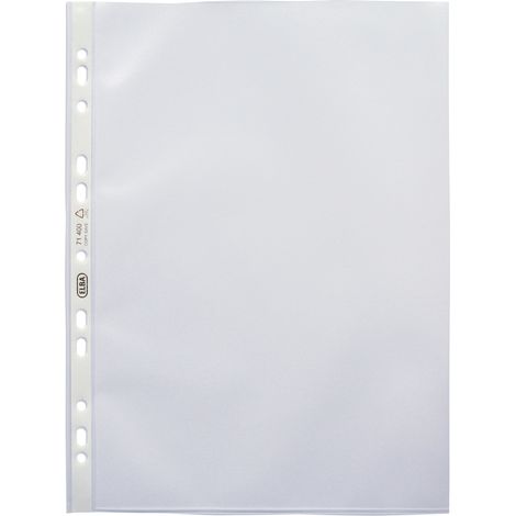 OXFORD Prospekthülle Oxford DIN A4 0,12mm oben offen Polypropylen transparent 100 St./Pack. (1/2)