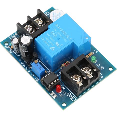 Régulateur anti-décharge profonde universel 12V avec protection sous-tension pour batterie LM358 ABS 7x5cm (1/5)
