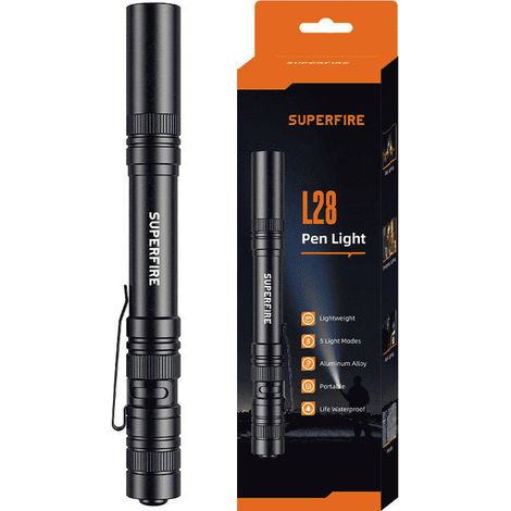 Linterna Superfire L28, 121 lm