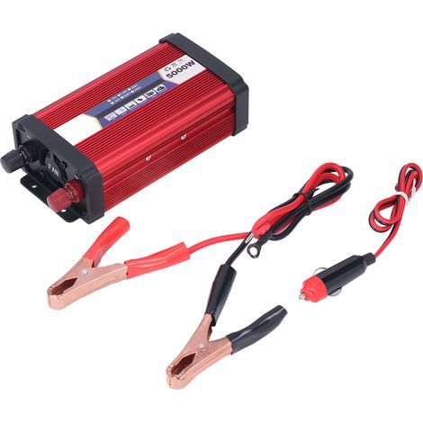 Modifizierter Sinus-Wechselrichter für Fahrzeuge, 2000 W, 12 V auf 220 V, USB-Ladegerät-Konverter-Adapter (1/5)