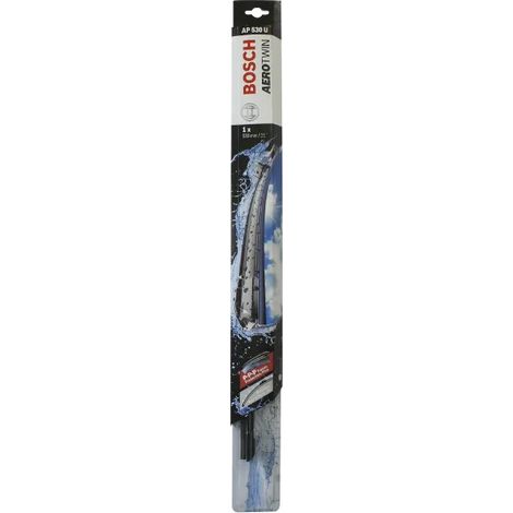 Spazzola tergicristallo Bosch Aerotwin AP 530 U flat 530mm silenziosa e duratura
