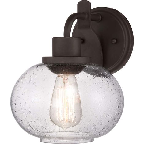 Elstead Trilogy - 1 Licht Wandleuchte Altbronze, E27 (1/4)