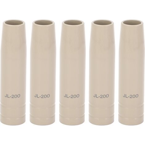 Buse de torche de soudage, 5 pièces, revêtement antiadhésif, remplacement de protection pour soudeur 200A