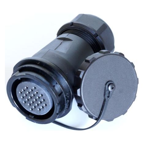 Connecteur circulaire RS PRO, Standard 35 contacts, Montage sur câble, raccordement A souder ( Prix pour 1 )