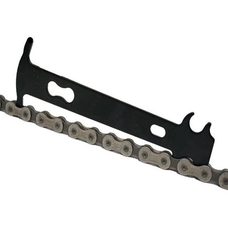 Indicateur d'Usure de Chaîne de Vélo, Outil de Mesure pour Vélo de Ville, Électrique, de Montagne et Course - Noir (1/5)