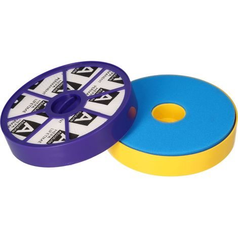 vhbw Filter-Set kompatibel mit Dyson DC05, DC08 Staubsauger - 2x Ersatz-Filter (Vormotor-Filter, HEPA-Nachmotor-Filter) (1/5)