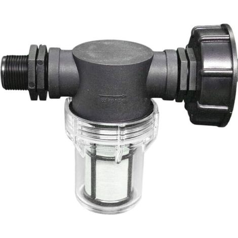 Connecteur de fût IBC Connecteur de tuyau PE S606 paires Filtre à filetage interne 6 points + paire de filetage externe 6 points (1/4)