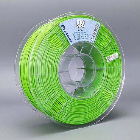 ProRock ASA Filament, 1.75mm, 1000g ProRock ASA Filament 1.75mm 1000g Green