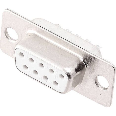 encitech DM09-SS-W 2108-0200-11 Embase SUB-D femelle 180 ° Nombre de pôles: 9 fût à souder 1 pc(s) T (1/2)