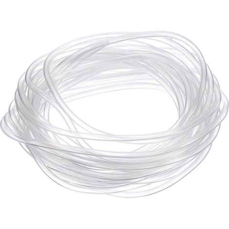 Tube en PVC, 2mm ID x 3 mm OD x 0.5mm Épaisseur, Tuyau Aquarium, Tube en PVC Transparent de 4m de Long, Tuyau D'Eau en Plastique Léger et Flexible pour L'Aquaponie (1/5)