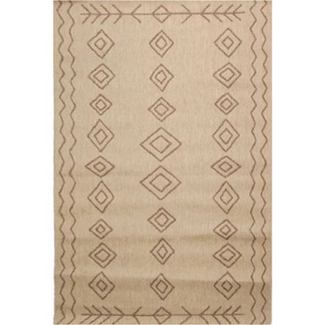 Tappeto da esterno in lana sintetica 115 x 180 cm Marrakech - Jardiline
