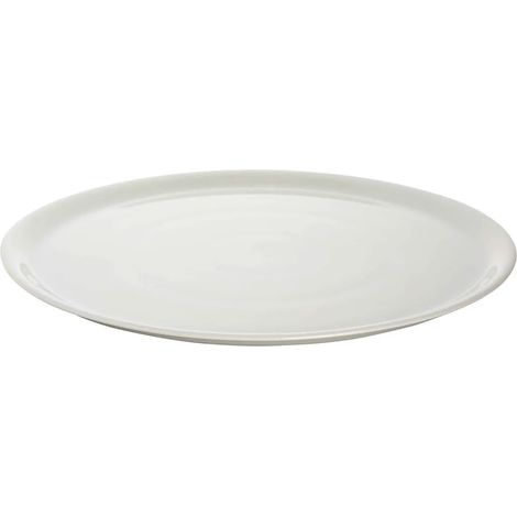 Assiette à pizza Saturnia, blanche, 35 cm (1/4)
