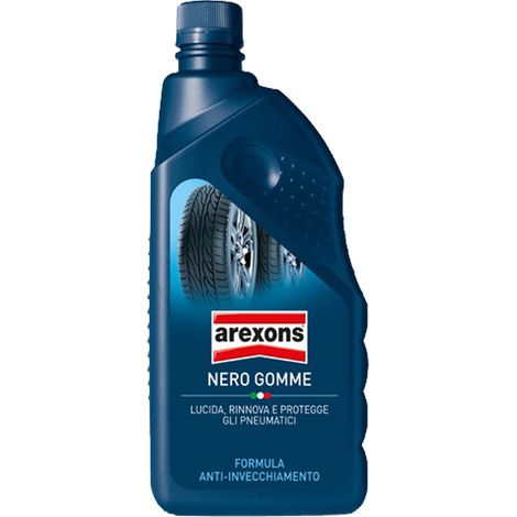 AREXONS NERO GOMME LUCIDO 1 L AZIONE RINNOVANTE E PROTETTIVA PNEUMATICO (07012)