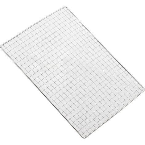 Grille de Barbecue en Acier Inoxydable Anti-Rouille - Tapis de Cuisson Polyvalent pour Jardin, Pique-nique et Camping (1/5)