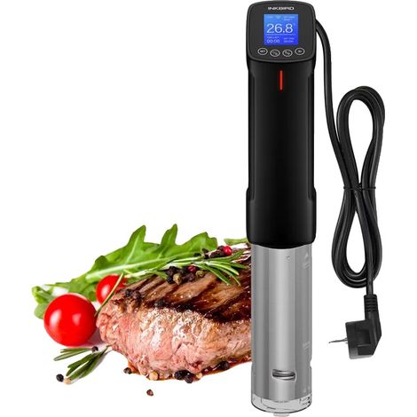 Sous-Vide-Garer, Digitalanzeige, WLAN-Steuerung, EU-Stecker (220 V) (1/2)