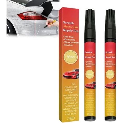 Stylo de retouche de peinture résistant aux intempéries, efface-rayures de peinture, stylo de peinture pour voiture, marqueur de voiture Semphasize, stylo de remplissage de peinture pour retouche (1/5)