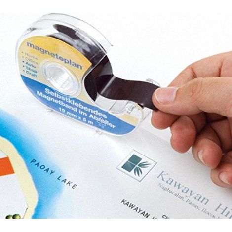 Nastro magnetico autoadesivo per foto, con  dispenser (1/3)
