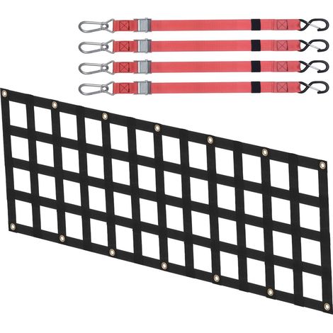Housse de chargement extensible 137x46 cm pour pick-up et SUV avec 4 sangles réglables, durable et robuste. (1/5)