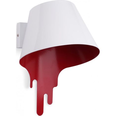 Lampada da Parete - Barattolo di Vernice - Okamoto Rosso
