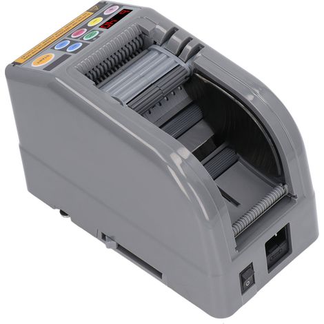 Distributeur de ruban adhésif automatique, coupe-ruban électrique et manuel, machine de coupe double pour la maison et le bureau, prise UE 220 V (1/5)