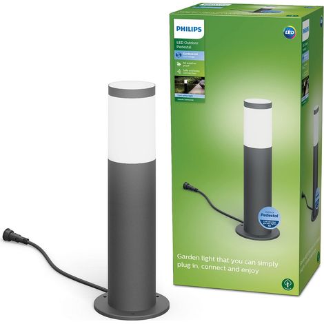 Philips LED GardenLink, Paletto LED da Esterni, Luce Bianca Fredda, IP44, 6W (1/5)