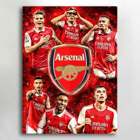 Toile / Peinture - Arsenal - 40x30 cm - Toile (1/4)
