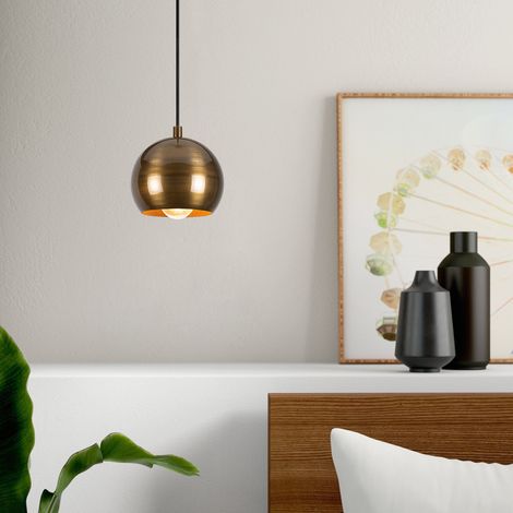 Hängelampe Goldmetallischer Reiz