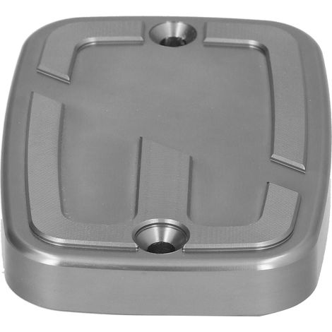 Bouchon Réservoir Liquide de Frein Avant Pompe Supérieure Couvercle Pot d'Huile Moto Pièce de Remplacement Compatible C400X 2018-2021 Titane (1/5)