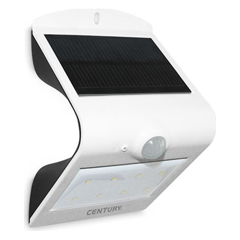 Applique solare a led con sensore 4000k Grigio (1/10)