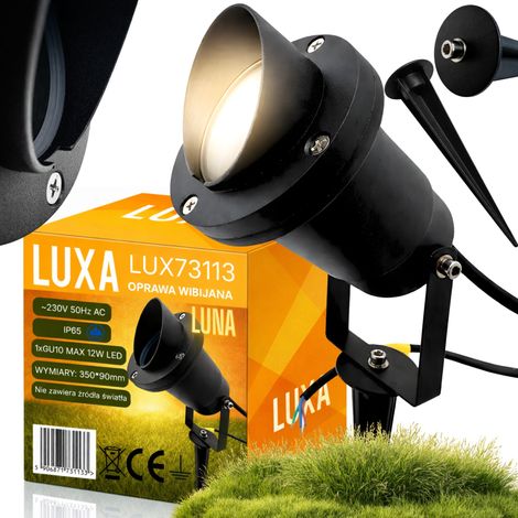 Faretto da giardino a LED GU10 con cavo da 50 cm, grado di protezione IP65. (1/5)