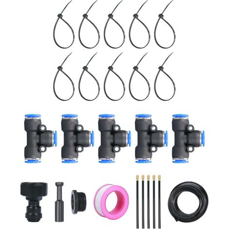 Ensemble doutils darrosage pour jardin irrigation goutte goutte de 5 m (1/5)